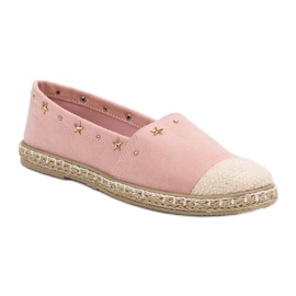 SHELOVET Alpargatas Con Jets rosado 5