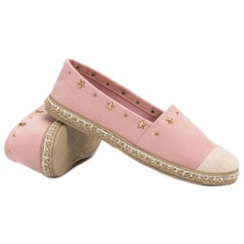 SHELOVET Alpargatas Con Jets rosado 7