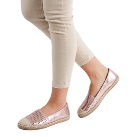 New Tlck Alpargatas con purpurina rosado 1