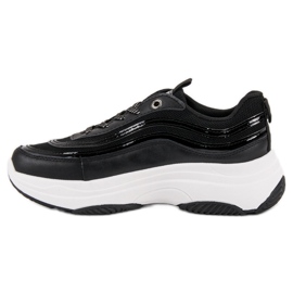 SHELOVET Zapatillas en la plataforma negro 4