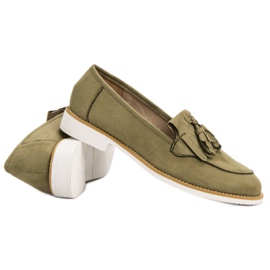 Mocasines VICES verde oliva 1