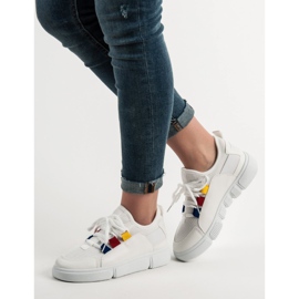 Renda Calzado deportivo sin cordones blanco 3