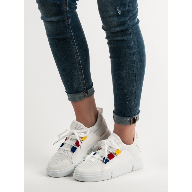 Renda Calzado deportivo sin cordones blanco 2