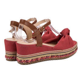 Groto Gogo Sandalias rojas rojo 2