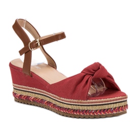 Groto Gogo Sandalias rojas rojo 3