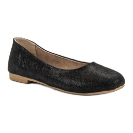 Bailarinas VINCEZA de piel negro 2