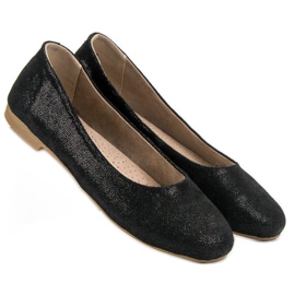 Bailarinas VINCEZA de piel negro 5
