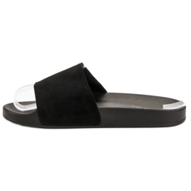 SHELOVET Zapatillas deportivas de gamuza negro 5