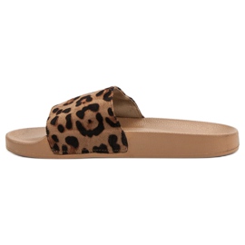 SHELOVET Zapatillas deportivas de gamuza marrón 4