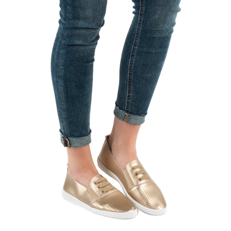 Super Mode Zapatillas Doradas dorado 2