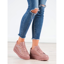 SHELOVET Zapatillas rosado 2