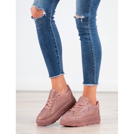 SHELOVET Zapatillas rosado 3