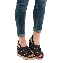 Primavera Sandalias negras negro 2