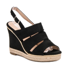 Primavera Sandalias negras negro 3