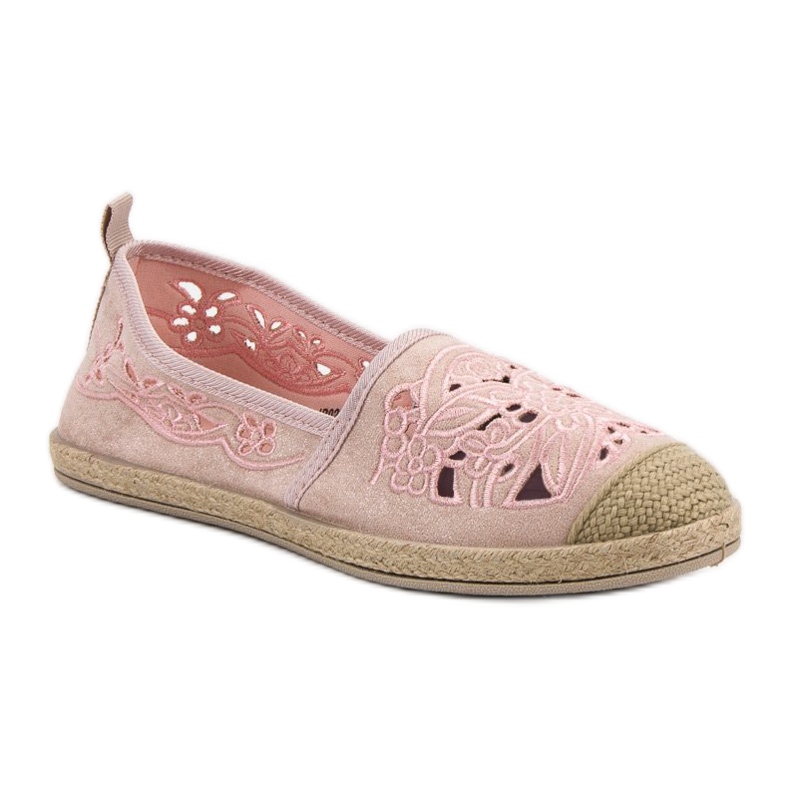 Alpargatas VICES Suede rosa 1