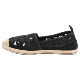 Alpargatas VICES Suede negro 4