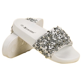 Seastar Pantuflas Blancas Elegantes blanco 2