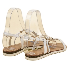 SHELOVET Sandalias blancas blanco 5
