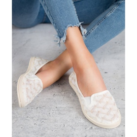 Zapatillas VICES sin cordones blancas blanco 3