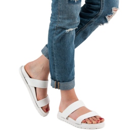 Seastar Pantuflas Brillantes blanco 5