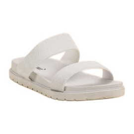 Seastar Pantuflas Brillantes blanco 4