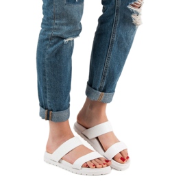 Seastar Pantuflas Brillantes blanco 1