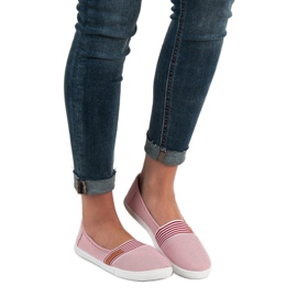 Cómodo VICES Slipony blanco rojo 1