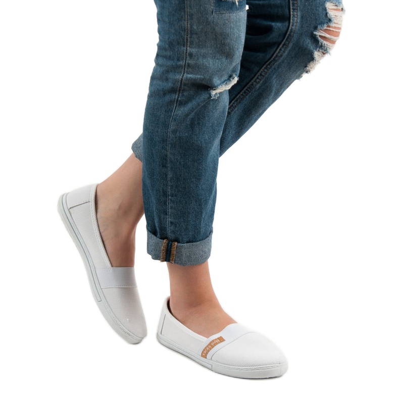 Cómodo VICES Slipony blanco 2