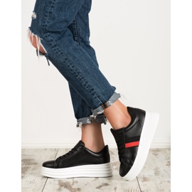 SHELOVET Zapatos deportivos negros 5