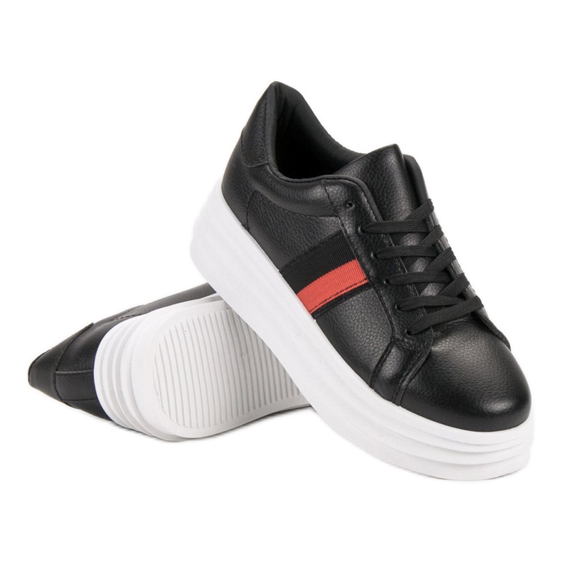 SHELOVET Zapatos deportivos negros 2
