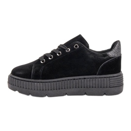 SHELOVET Zapatillas Negras negro 4