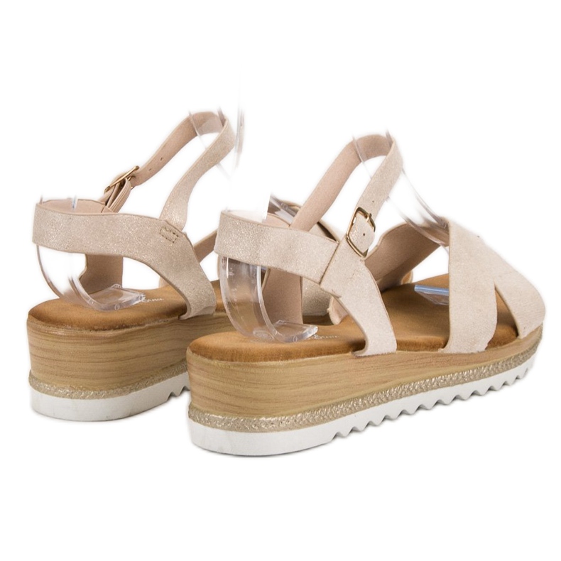 Bello Star Sandalias de ante marrón 1 Bello Star Sandalias de ante marrón 1