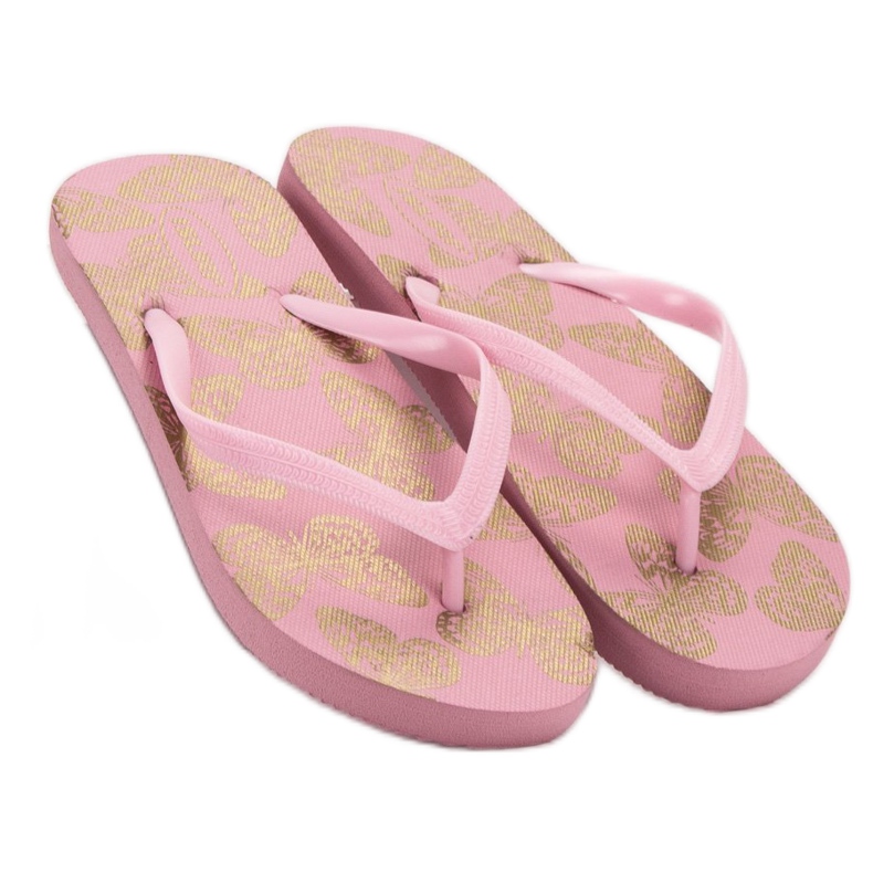 SHELOVET Chanclas ligeras rosa 1