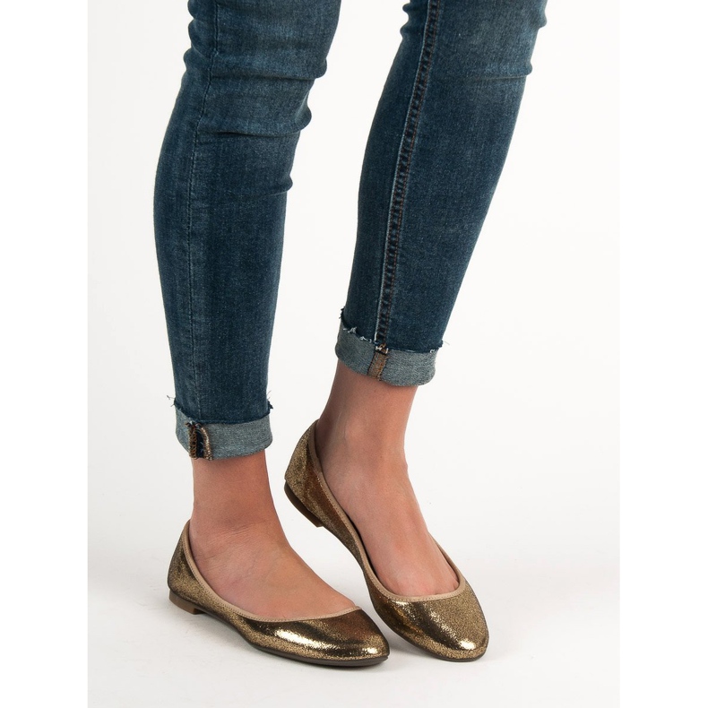 SHELOVET Bailarina de oro dorado 1