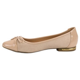 RTX WALK Bailarina con lazo beige 2