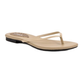 SHELOVET Chanclas clásicas marrón 5