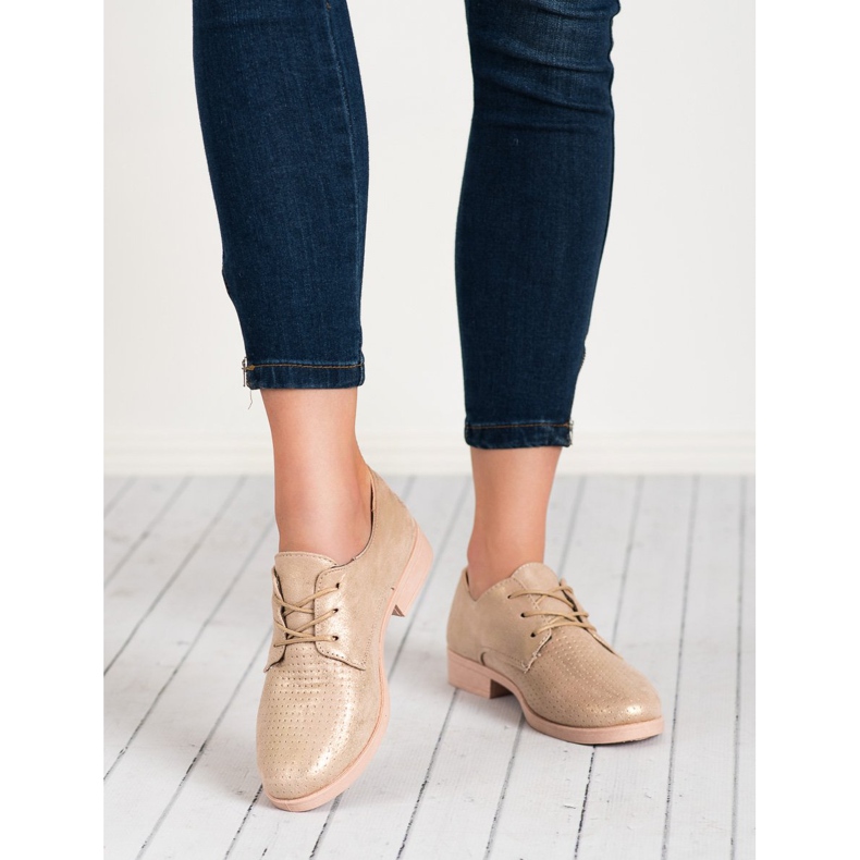 BLESS Zapatos de mujer elegantes amarillo 2