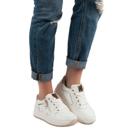 SHELOVET Zapatos deportivos blancos 1