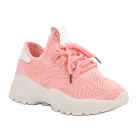 VICES Calzado deportivo textil rosado 1