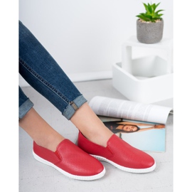Renda Slipons rojos 1