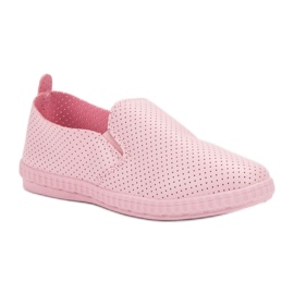 Renda Slipons rosas rosado 1