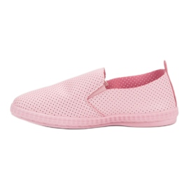 Renda Slipons rosas rosado 2