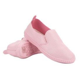Renda Slipons rosas rosado 3