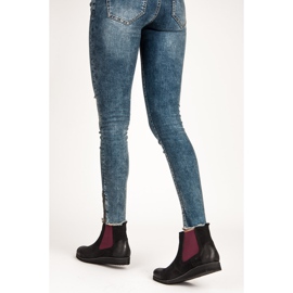 Vinceza Botas de cuero Jodhpur negro 8