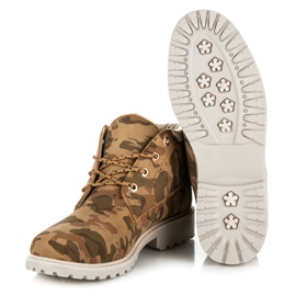 Ideal Shoes Trampero de tobillo bajo multicolor 1