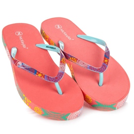 Mckeylor Pantuflas Mujer Coral rojo 1 Mckeylor Pantuflas Mujer Coral rojo 1