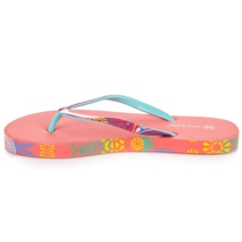 Mckeylor Pantuflas Mujer Coral rojo 3