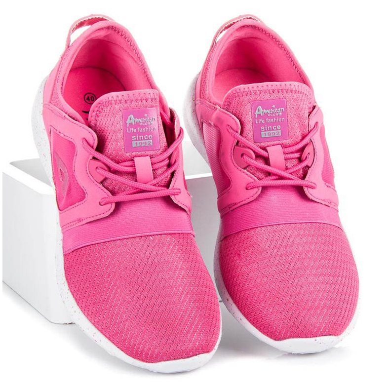 American Club Calzado deportivo en la unión rosa 1