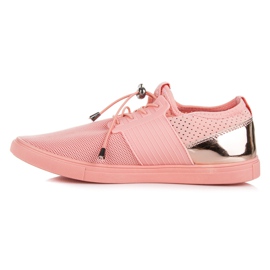 Seastar Zapatos deportivos con cordón rosa 1