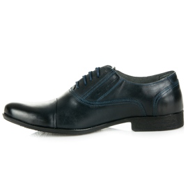 Lucca Zapatos de negocios azul 5